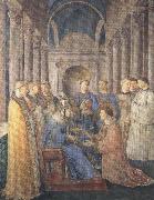 Sandro Botticelli Fra Angelico,Ordination of St Lawrence (mk36) oil